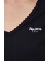 Pepe Jeans tricou din bumbac culoarea negru - Pled.ro