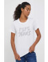 Pepe Jeans tricou din bumbac culoarea alb - Pled.ro