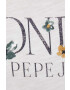 Pepe Jeans tricou din bumbac culoarea bej - Pled.ro