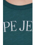 Pepe Jeans tricou din bumbac culoarea verde - Pled.ro