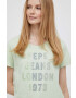 Pepe Jeans tricou din bumbac AGNES culoarea verde - Pled.ro