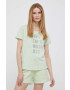 Pepe Jeans tricou din bumbac AGNES culoarea verde - Pled.ro