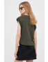 Pepe Jeans tricou din bumbac Amber culoarea verde - Pled.ro