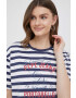 Pepe Jeans tricou din bumbac Navy - Pled.ro