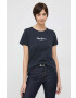 Pepe Jeans tricou din bumbac Wendy culoarea negru - Pled.ro