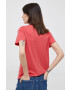 Pepe Jeans tricou din bumbac Wendy Chest culoarea rosu - Pled.ro