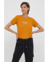 Pepe Jeans tricou din bumbac Wendys culoarea portocaliu - Pled.ro