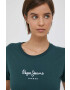 Pepe Jeans tricou din bumbac Wendys culoarea verde - Pled.ro