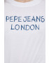 Pepe Jeans tricou Netty femei culoarea alb - Pled.ro