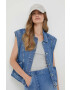 Pepe Jeans vesta de blugi Olivia Pleat femei de tranzitie - Pled.ro