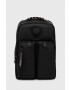 Plein Sport rucsac barbati culoarea negru mare cu imprimeu - Pled.ro