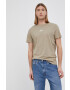 Premium by Jack&Jones tricou din bumbac culoarea verde cu imprimeu - Pled.ro