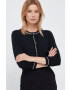 PS Paul Smith cardigan din lana femei culoarea negru light - Pled.ro