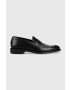 PS Paul Smith mocasini de piele Remi barbati culoarea negru - Pled.ro