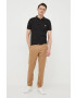 PS Paul Smith polo de bumbac culoarea negru modelator - Pled.ro