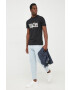 PS Paul Smith tricou din bumbac culoarea negru cu imprimeu - Pled.ro