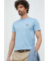 PS Paul Smith tricou din bumbac cu imprimeu - Pled.ro