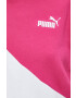 Puma bluza barbati culoarea gri cu glugă cu imprimeu - Pled.ro