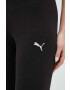 Puma colanti femei culoarea negru neted - Pled.ro