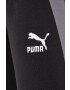 Puma colanti femei culoarea negru neted - Pled.ro