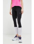 Puma leggins de alergare Favourite culoarea negru neted - Pled.ro