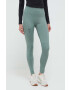 Puma leggins de alergare Seasons culoarea verde neted - Pled.ro