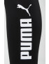 Puma leggins de antrenament Favorite Logo culoarea negru cu imprimeu - Pled.ro