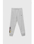 Puma pantaloni de trening pentru copii x SPONGEBOB Sweatpants TR culoarea gri cu imprimeu - Pled.ro