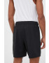 Puma pantaloni scurți de alergare Favourite culoarea negru - Pled.ro