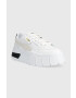 Puma sneakers din piele Mayze Stack Wns culoarea alb 384363 384363-01 - Pled.ro