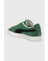 Puma sneakers din piele întoarsă Suede Classic XXI culoarea verde 374915 374915-73 - Pled.ro