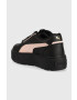 Puma sneakers din piele Karmen Rebelle culoarea negru - Pled.ro