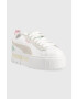 Puma sneakers din piele Mayze Mix Wns culoarea alb 387468-05 - Pled.ro