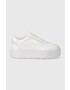 Puma sneakers pentru copii Karmen Rebelle Jr culoarea alb - Pled.ro