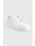 Puma sneakers pentru copii Rebound JOY Lo Jr culoarea alb - Pled.ro