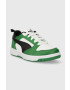 Puma sneakers pentru copii Rebound V6 Lo PS culoarea verde - Pled.ro