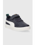 Puma sneakers pentru copii Rickie culoarea negru - Pled.ro