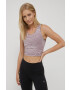 Puma top de antrenament Studio culoarea roz - Pled.ro