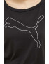 Puma tricou de antrenament Favorite culoarea negru - Pled.ro