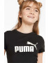 Puma tricou de bumbac pentru copii culoarea negru cu imprimeu - Pled.ro