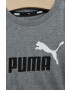 Puma tricou de bumbac pentru copii ESS+ 2 Col Logo Tee B culoarea gri cu imprimeu - Pled.ro