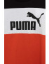 Puma tricou de bumbac pentru copii ESS Block Tee B culoarea portocaliu modelator - Pled.ro