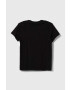 Puma tricou de bumbac pentru copii Ess Tape Tee B culoarea negru cu imprimeu - Pled.ro