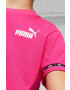 Puma tricou de bumbac pentru copii POWER Tape Tee G culoarea roz - Pled.ro