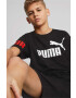 Puma tricou de bumbac pentru copii POWER Tee B culoarea negru cu imprimeu - Pled.ro