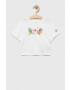 Puma tricou de bumbac pentru copii x SPONGEBOB Girls Tee culoarea alb - Pled.ro