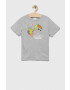 Puma tricou de bumbac pentru copii x SPONGEBOB Tee culoarea gri cu imprimeu - Pled.ro