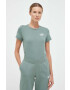 Puma tricou din bumbac culoarea verde - Pled.ro