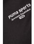 Puma tricou din bumbac culoarea negru - Pled.ro