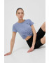 Puma tricou yoga Studio Yogini Lite Twist - Pled.ro